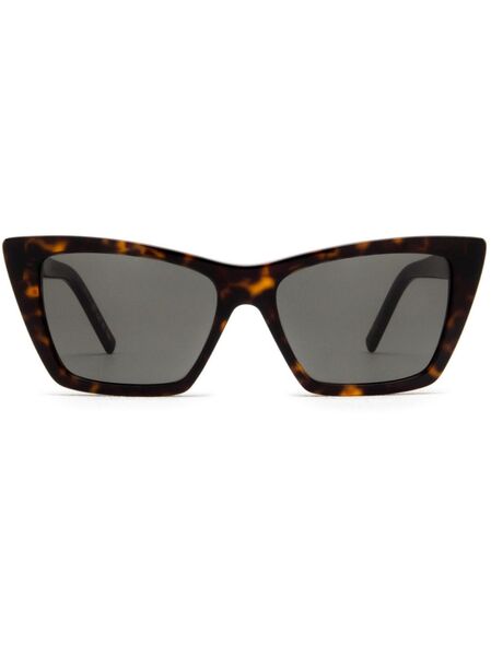  Saint Laurent Eyewear Mica Sunglasses - Brown 
