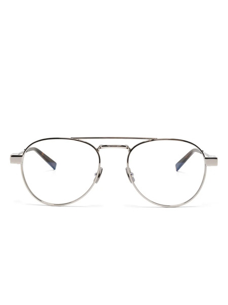  Saint Laurent Eyewear Round-frame Glasses - Silver 