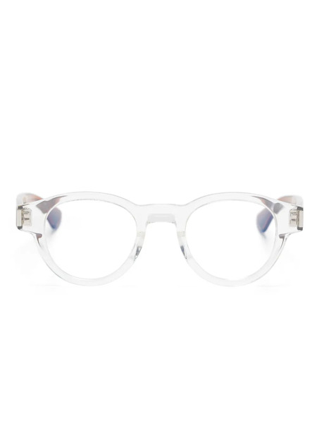  Saint Laurent Eyewear Round-frame Glasses - White 