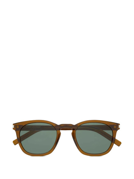 Saint Laurent Eyewear Round-frame Sunglasses - Brown 