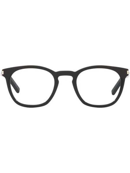  Saint Laurent Eyewear Rounded Square-frame Glasses - Black 