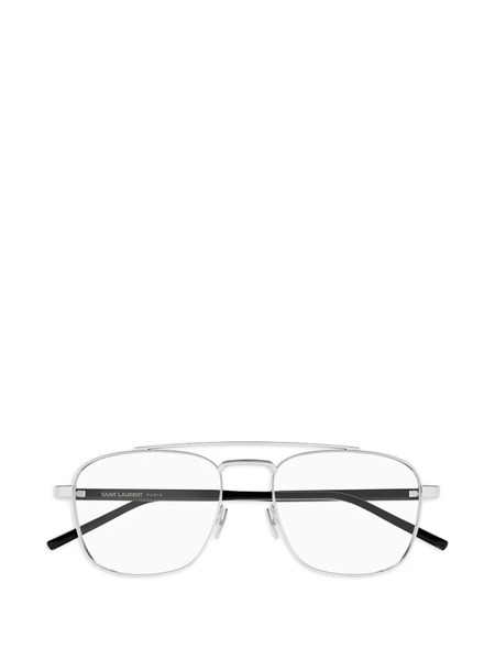  Saint Laurent Eyewear Silver-tone Glasses 