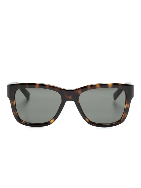  Saint Laurent Eyewear Sl 674 Square-frame Sunglasses - Brown 