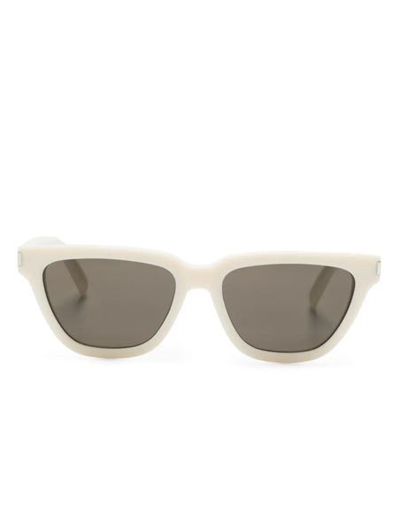  Saint Laurent Eyewear Sl 462 Sulpice Butterfly-frame Sunglasses - Neutrals 