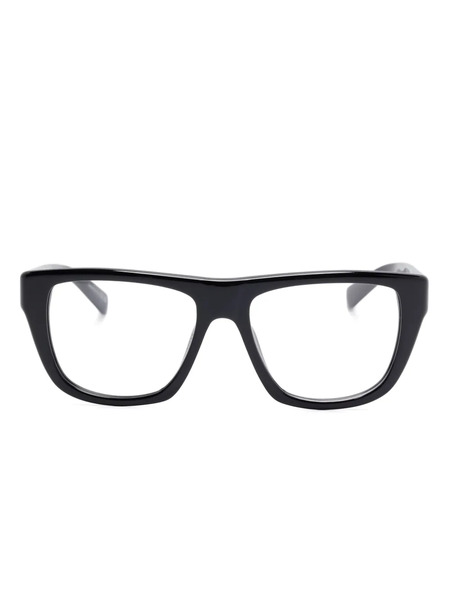  Saint Laurent Eyewear Square-frame Glasses - Black 