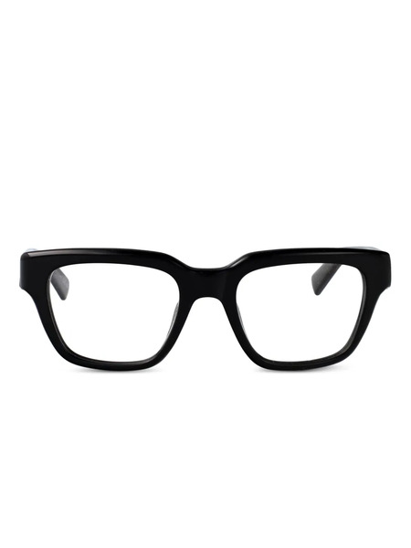  Saint Laurent Eyewear Square-frame Glasses - Black 