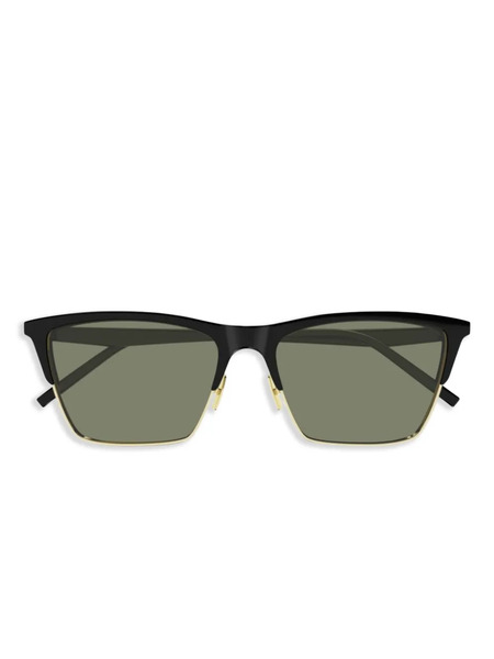  Saint Laurent Eyewear Square-frame Sunglasses - Black 