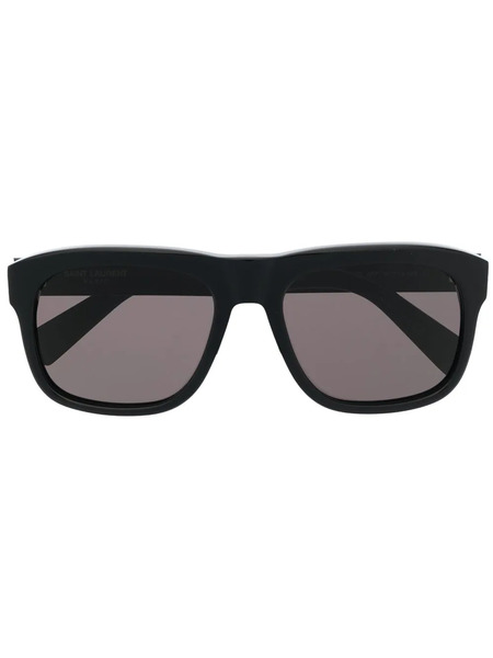  Saint Laurent Eyewear Square-frame Tinted Sunglasses - Black 