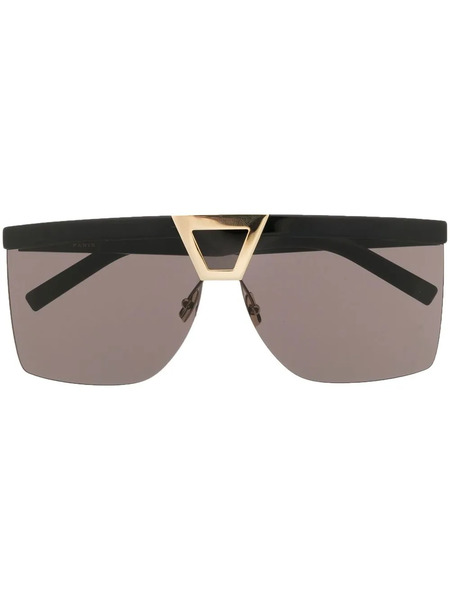  Saint Laurent Eyewear Square Tinted Sunglasses - Black 