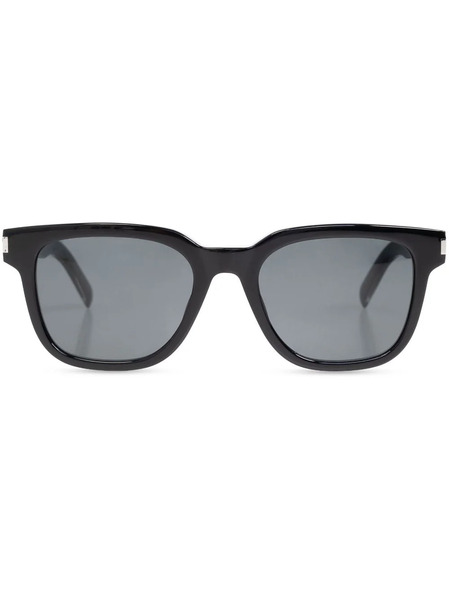  Saint Laurent Eyewear Tinted Square Frame Sunglasses - Black 