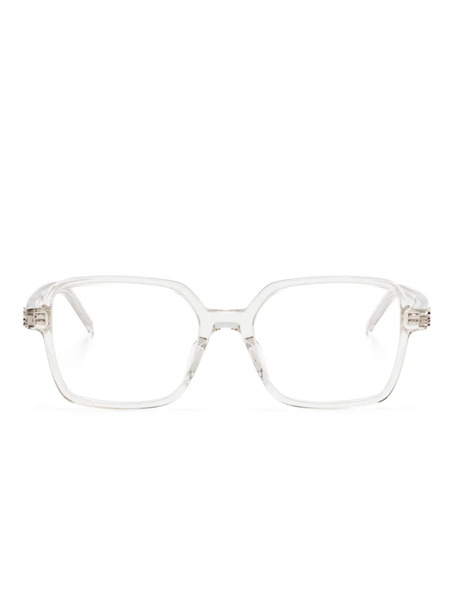  Saint Laurent Eyewear Transparent Glasses - White 
