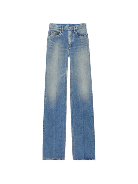  Saint Laurent Flared Jeans - Blue 