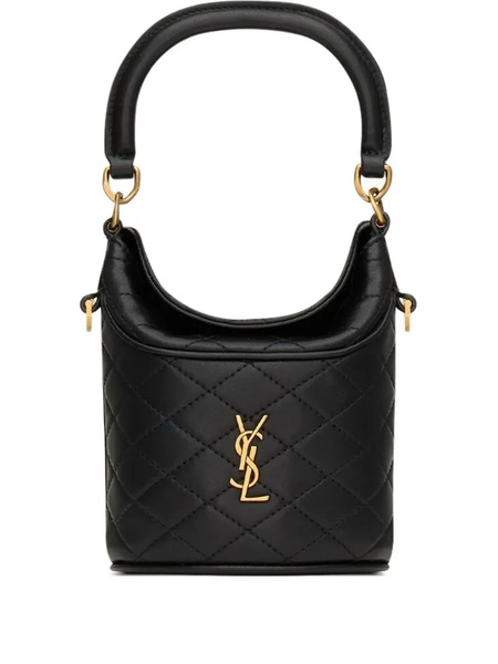  Saint Laurent Gaby Quilted Mini Bag - Black 