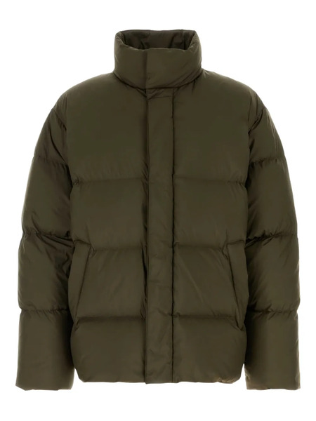  Saint Laurent High-neck Puffer Coat - Green 