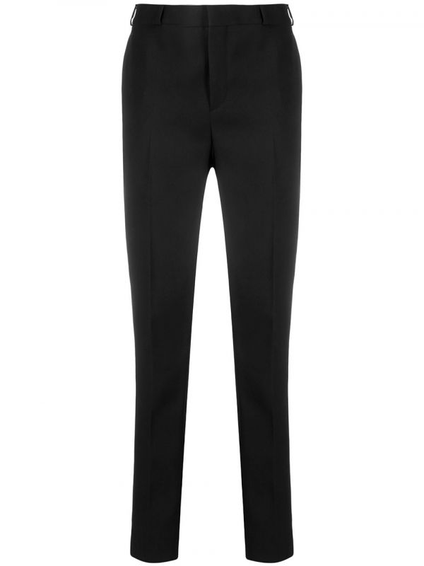  Saint Laurent High-rise Tailored Trousers - Black 