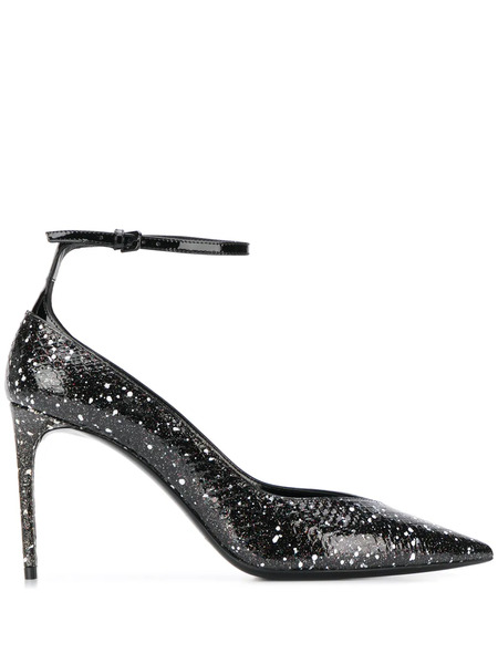  Saint Laurent Ink-splashes Pumps - Black 
