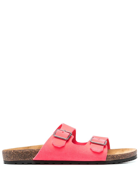  Saint Laurent Jimmy Double-strap Sandals - Pink 
