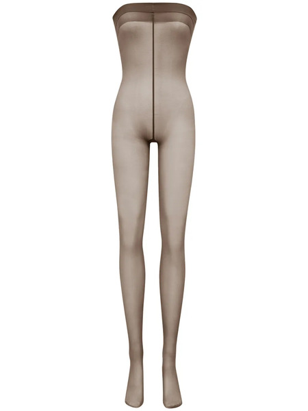  Saint Laurent Jumpsuit Tights - Brown 