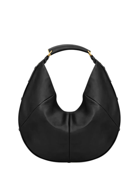  Saint Laurent Large Mombasa Shoulder Bag - Black 