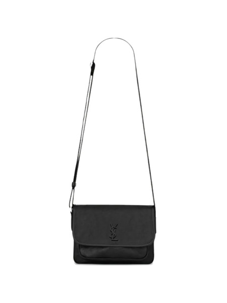  Saint Laurent Leather Shoulder Bag - Black 