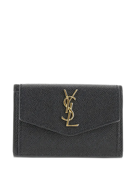  Saint Laurent Leather Wallet - Black 