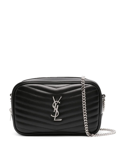  Saint Laurent Lou Leather Mini Bag - Black 