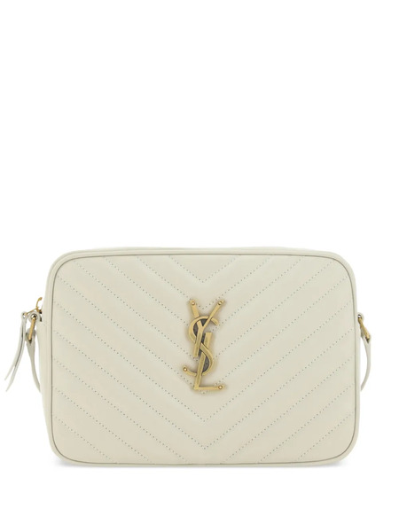  Saint Laurent Lou Quilted Crossbody Bag - Neutrals 