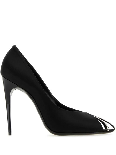  Saint Laurent Martinique 110mm Satin Pumps - Black 