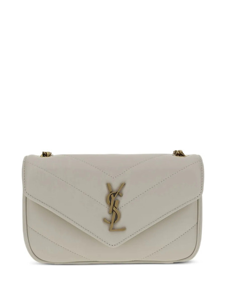  Saint Laurent Mini Lou Lou Cross Body Bag - Neutrals 