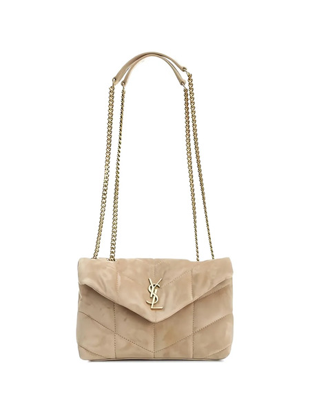  Saint Laurent Mini Toy Puffer Shoulder Bag - Neutrals 