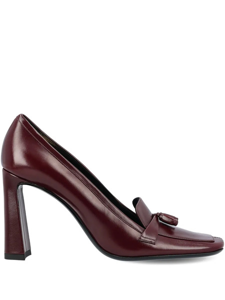  Saint Laurent 90mm Tassel-detail Pumps - Red 