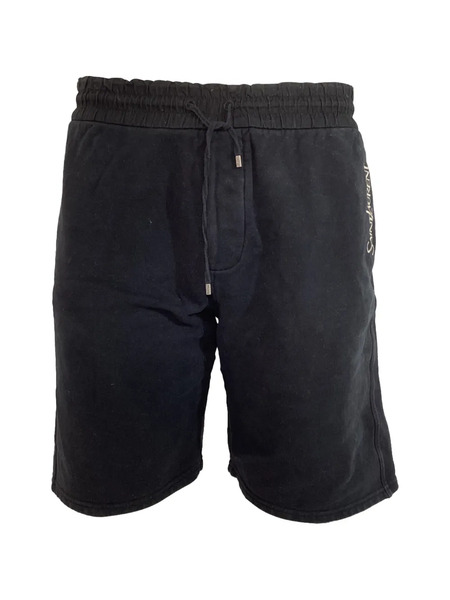 Saint Laurent Pre-owned Logo-embroidered Shorts - Black 
