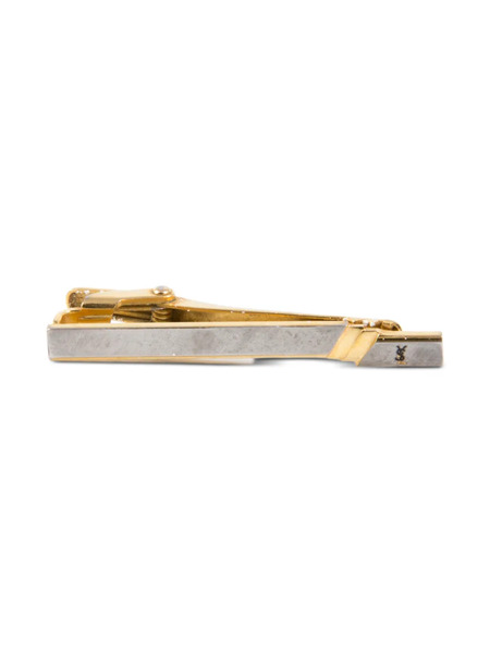 Saint Laurent Pre-owned 1990s Cassandre Tie Clip - Gold 