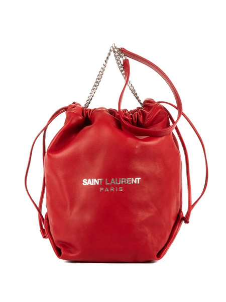  Saint Laurent Pre-owned Teddy Bucket Bag - Red 