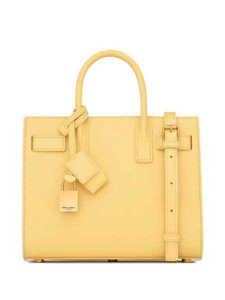  Saint Laurent Sac De Jour Tote Bag - Yellow 