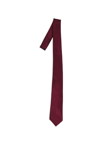  Saint Laurent Satin Tie - Red 