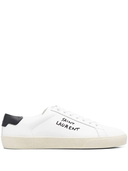  Saint Laurent Sl/06 Court Sneakers - White 