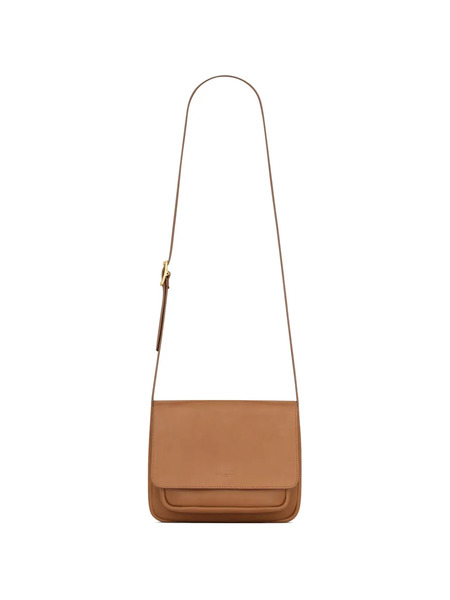  Saint Laurent Small Front-flap Shoulder Bag - Brown 