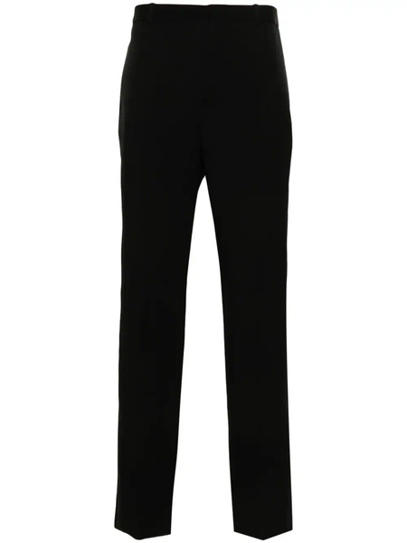  Saint Laurent Tailored Wool Trousers - Black 