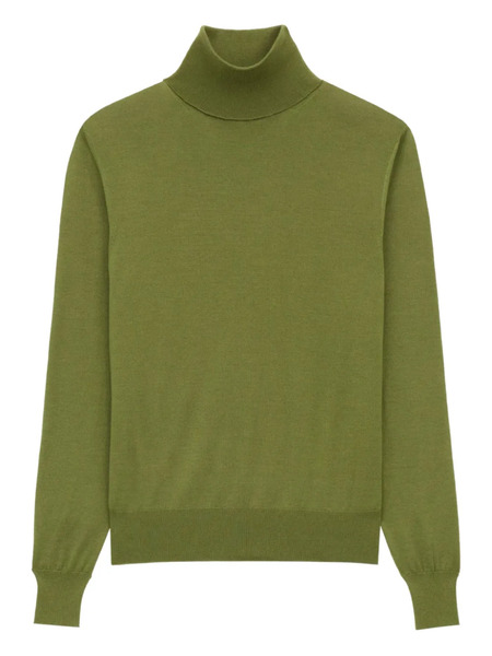  Saint Laurent Turtleneck Sweater - Green 