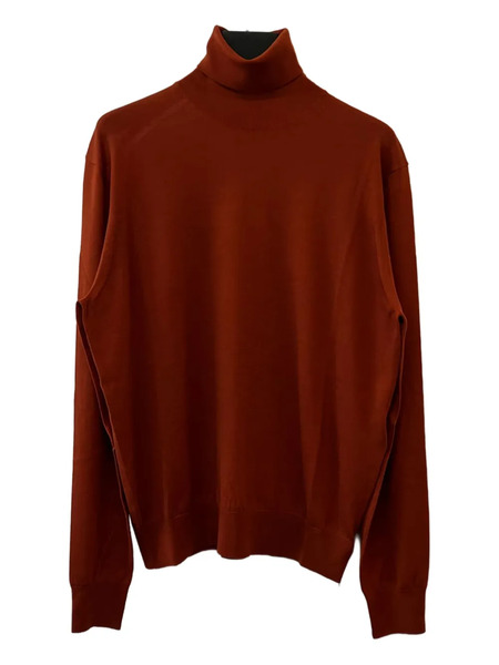  Saint Laurent Turtleneck Sweater - Orange 