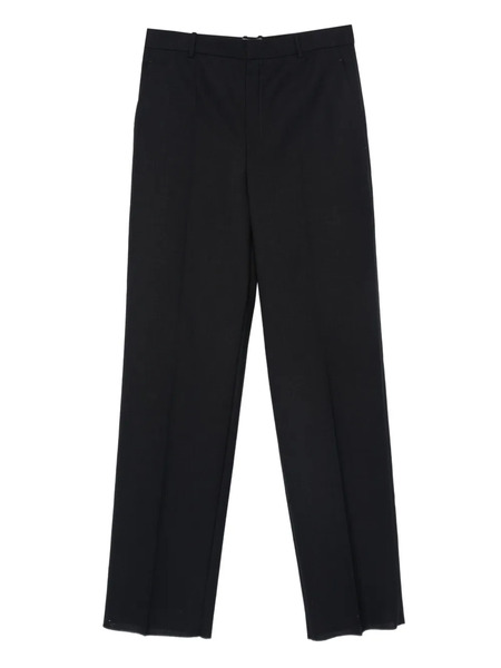  Saint Laurent Wool Tailored Trousers - Blue 