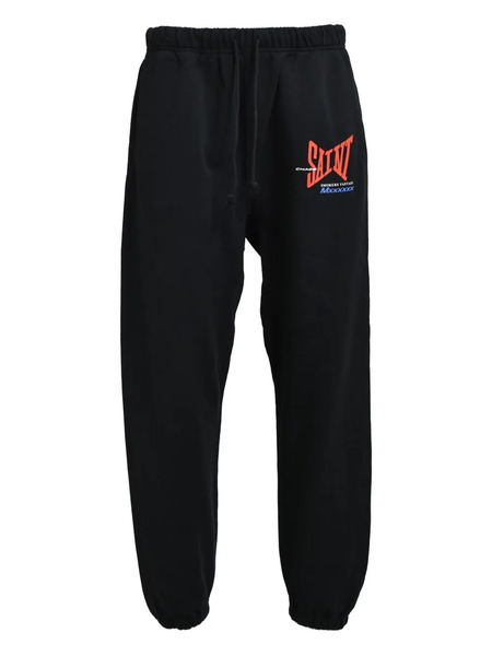  Saint Mxxxxxx Drawstring-waist Pants - Black 