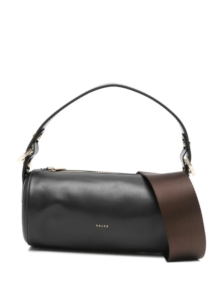 Salce Cylinder Zipped Mini Bag - Black 