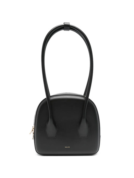  Salce Rounded Shoulder Bag - Black 