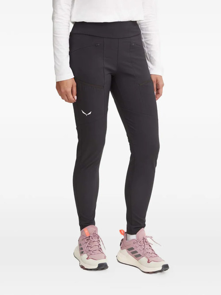 Salewa Logo-detail Performance Leggings - Black 
