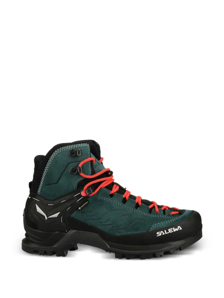  Salewa Mtn Trainer Mid Gtx Geometric-pattern Trainers - Green 