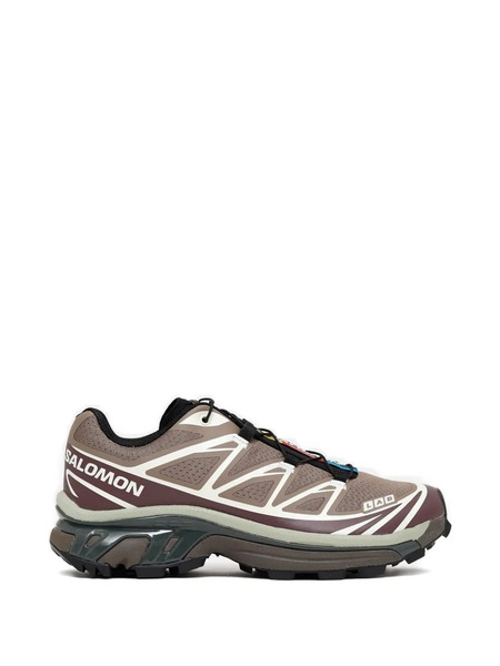  Salomon Xt-6 Quicklace Mesh Sneakers - Brown 