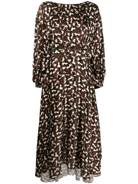  Saloni Daybreak Dress - Black 
