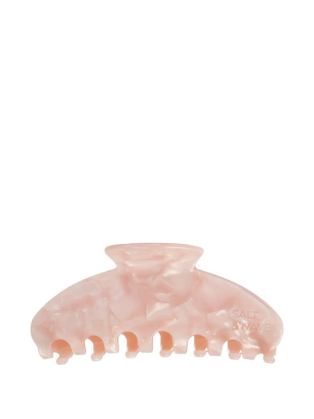  Salt & Wave Marble Moon Hair Clip - Pink 